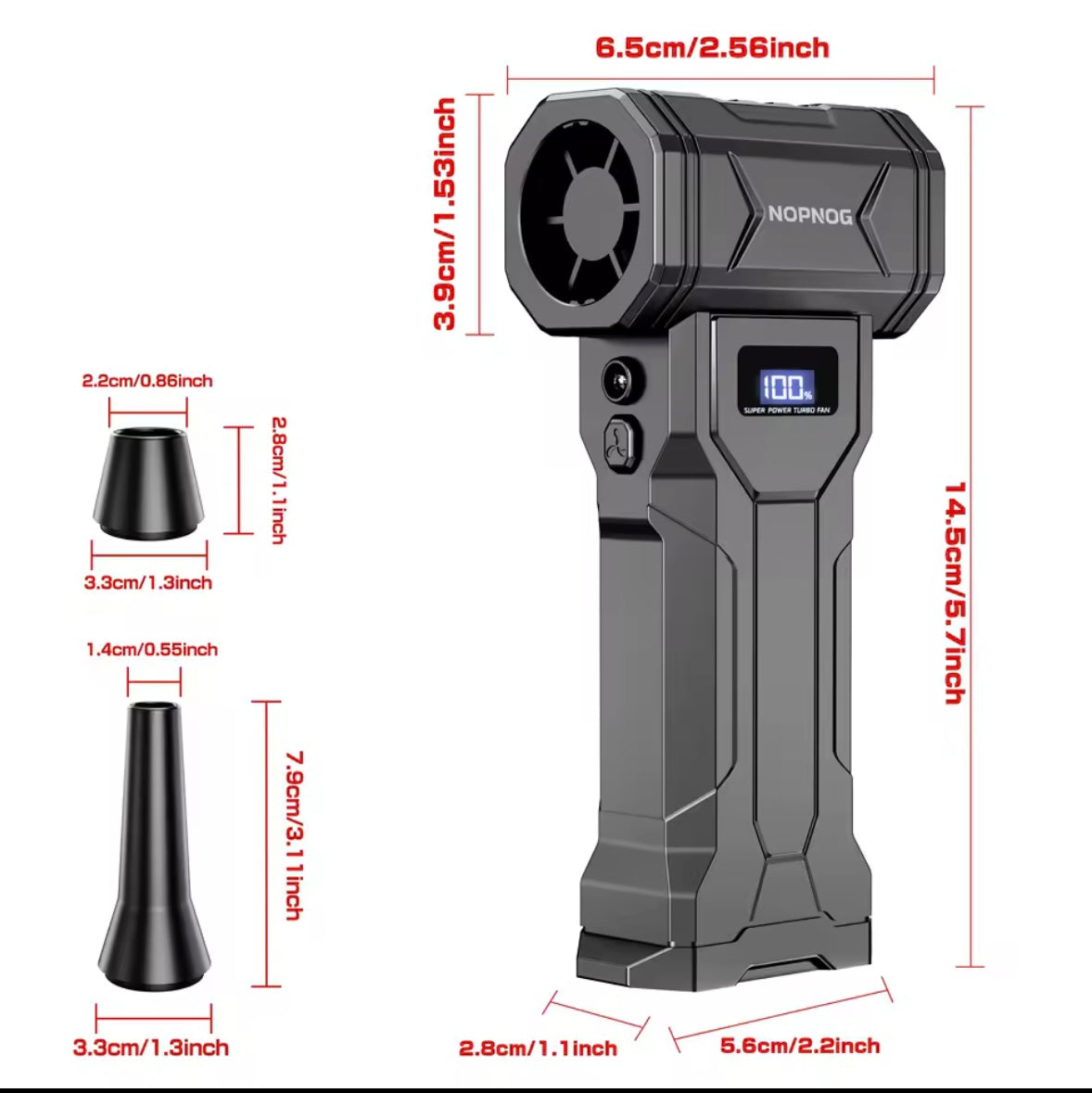 3-in-1 Portable Mini Blower & Vacuum Cleaner