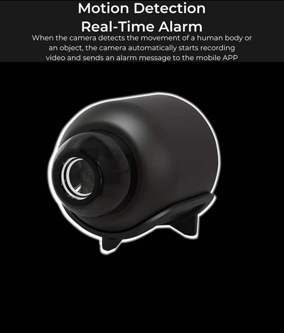 Mini WiFi Hidden Camera – Full HD 1080P with Night Vision & Motion Detection