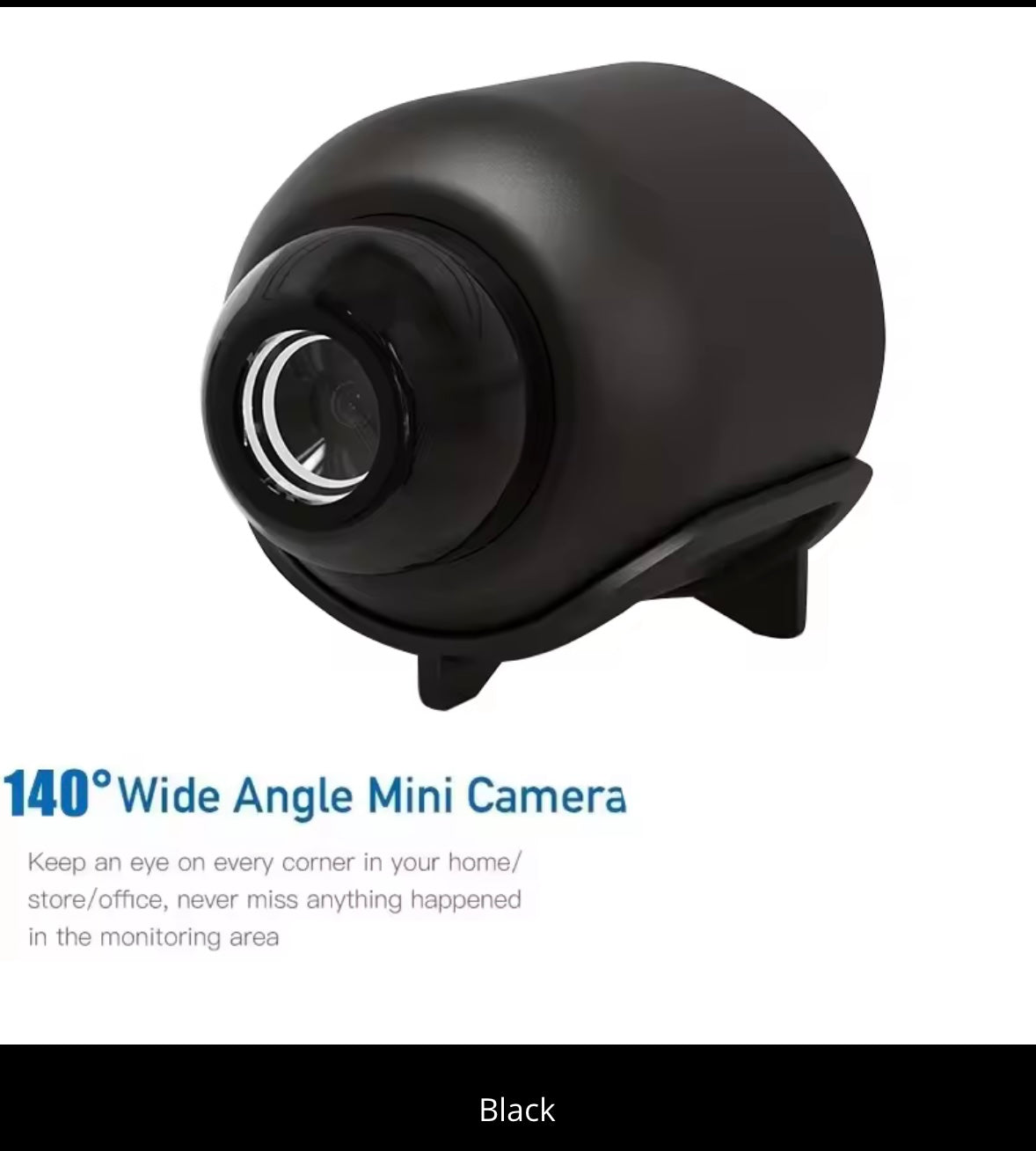 Mini WiFi Hidden Camera – Full HD 1080P with Night Vision & Motion Detection